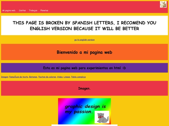 espanol screenshot