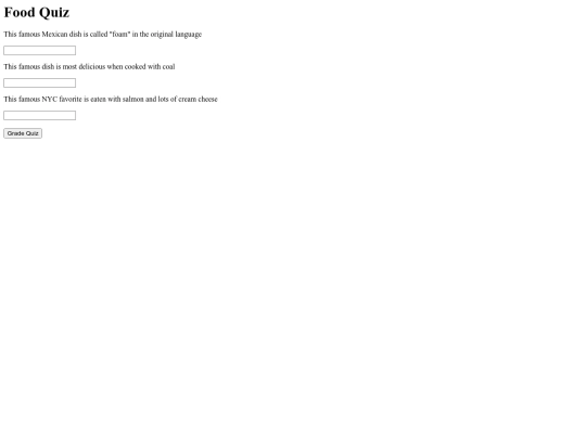 quiz screenshot