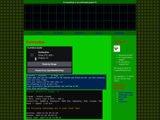 projects/rpcweather screenshot