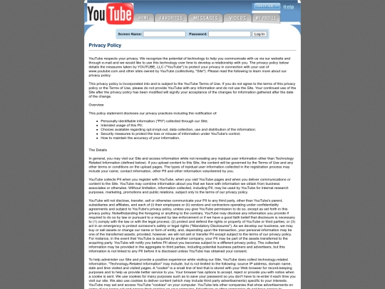 privacy screenshot