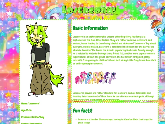 OCs/losercorn screenshot