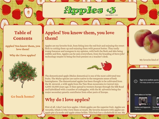 SHRINES/apples screenshot