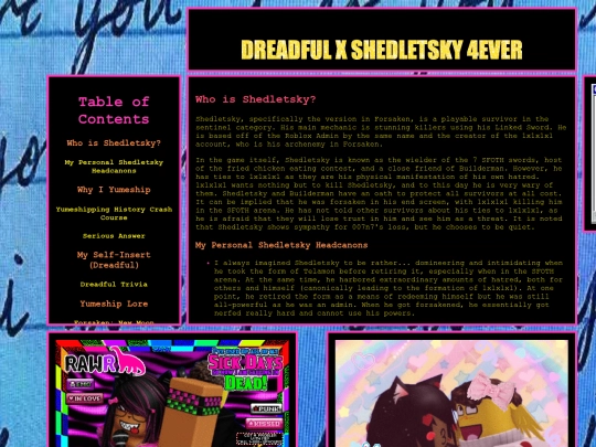 SHRINES/shedletskyyume screenshot