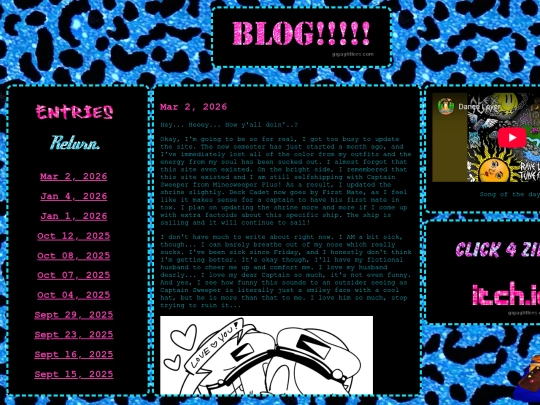 blog screenshot