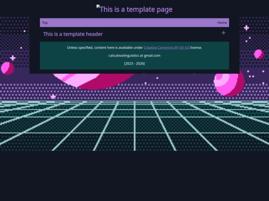 template screenshot