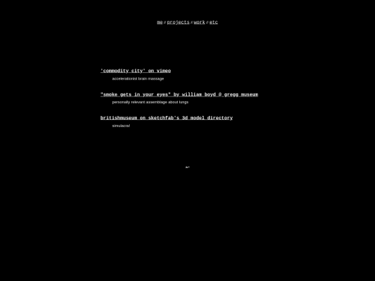 links screenshot