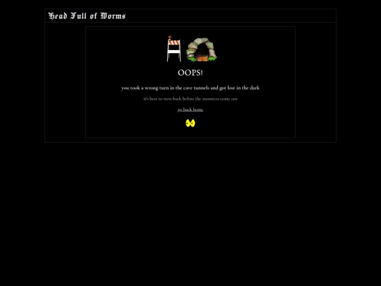 not_found screenshot