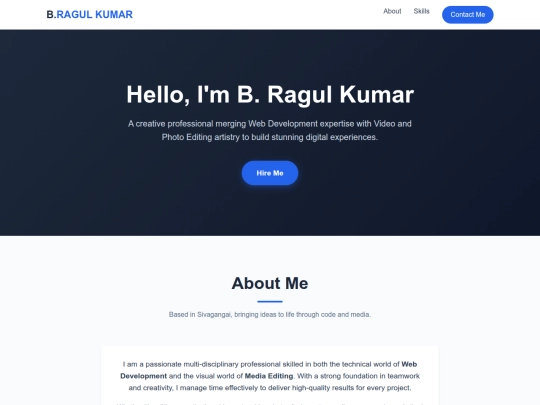 portfolio screenshot