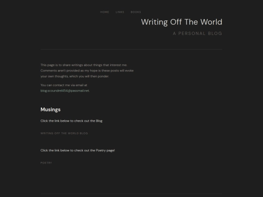 musings screenshot