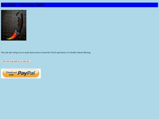karambit screenshot