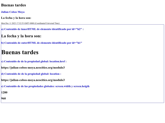 modulo3 screenshot