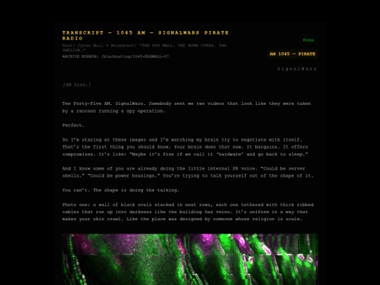 blackoutlog/1045-EGGWALL-07 screenshot