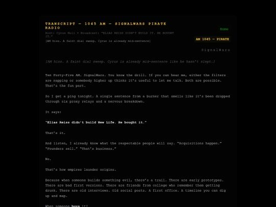 blackoutlog/1045-REISS-06 screenshot