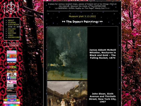 aspirepage screenshot