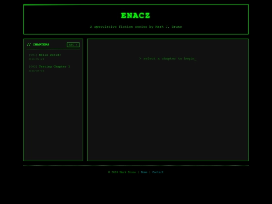 chapters screenshot