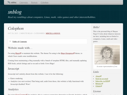 colophon screenshot