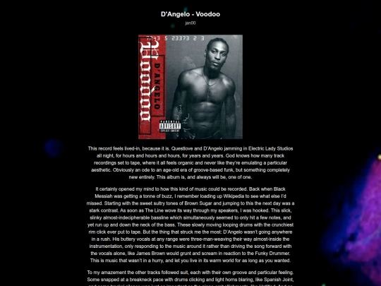 piano, strings and other things/posts/DAngelo-Voodoo screenshot