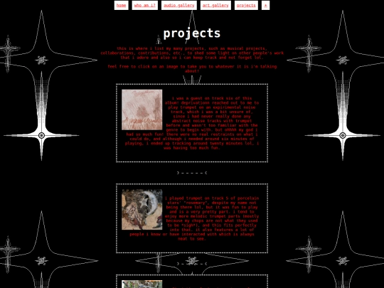 projects screenshot