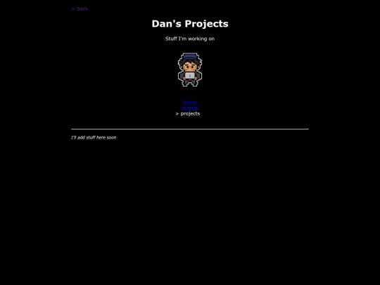 projects screenshot