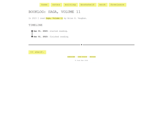 shelf/brian-k-vaughan/saga-volume-11 screenshot