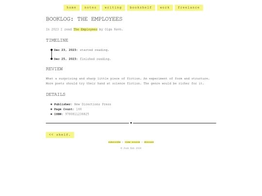 shelf/olga-ravn/the-employees screenshot