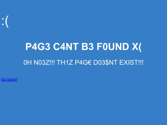 not_found screenshot