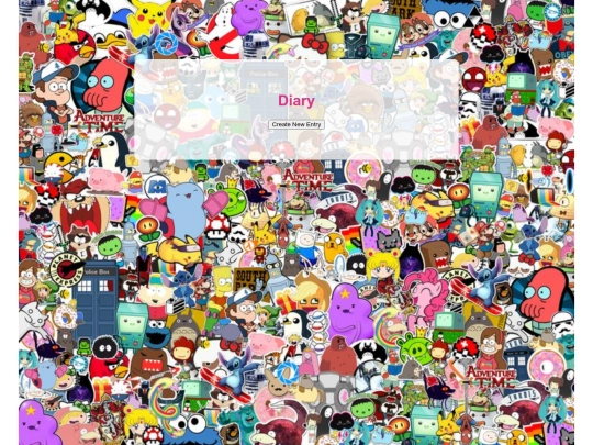 diary screenshot