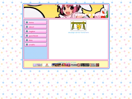links screenshot