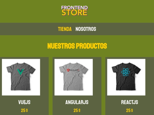 pagina_tienda screenshot
