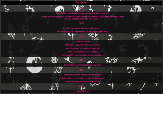 site_update screenshot