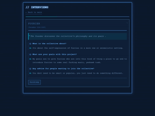 interviews screenshot