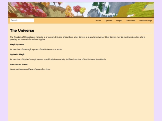 universe screenshot