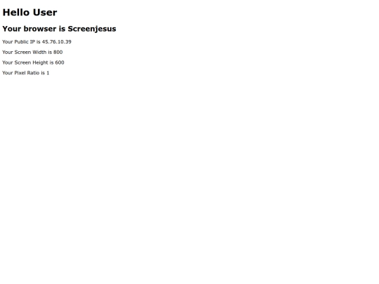 testcachecheck screenshot