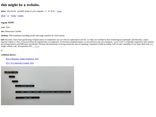 works/repentNOW screenshot