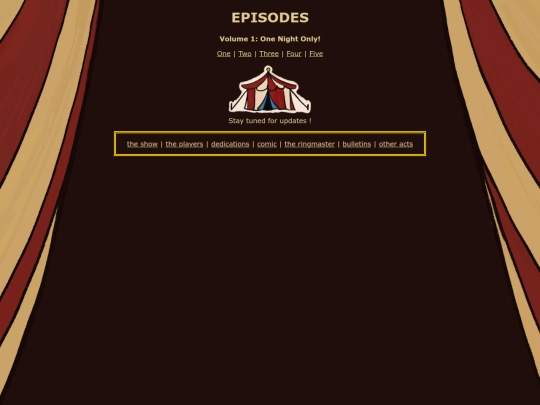 the-comic/comic-archive screenshot