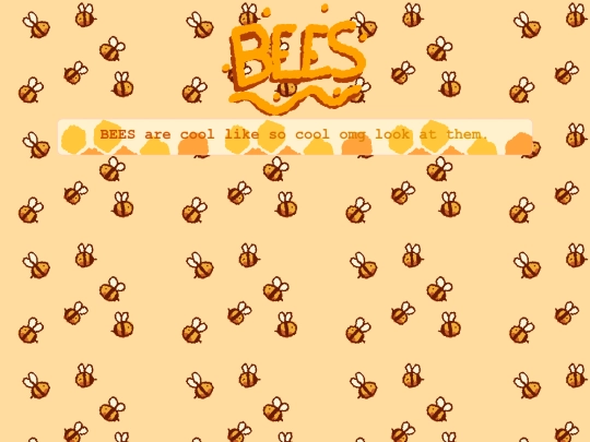 BEES screenshot