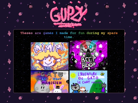 Games screenshot