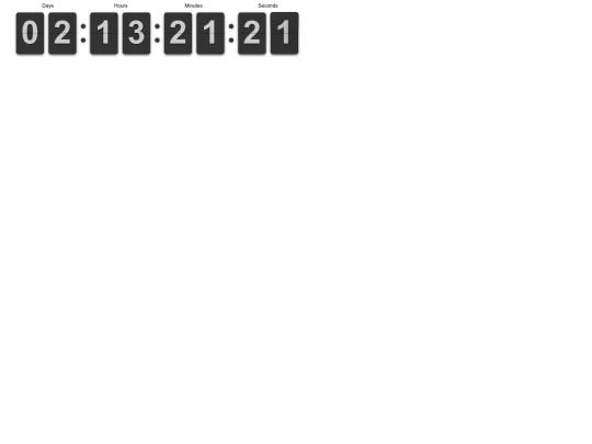 flipclock/examples/base screenshot