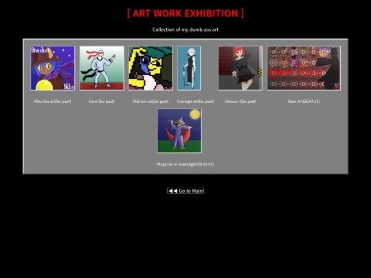 html/artwork screenshot