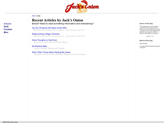 articles screenshot