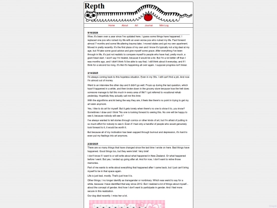 journal screenshot