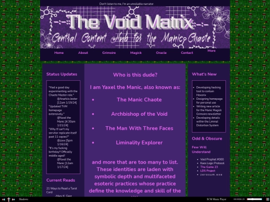 blog screenshot
