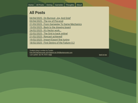 info/all_posts screenshot