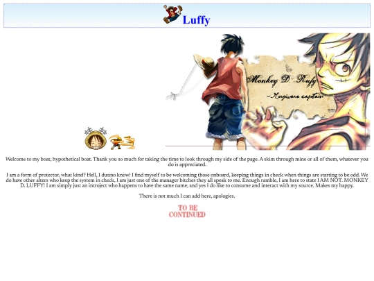system directory/luffy screenshot