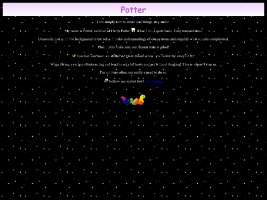 system directory/potter screenshot
