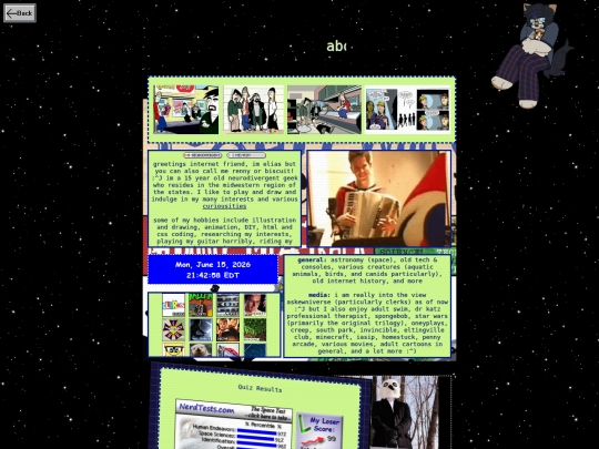 test screenshot