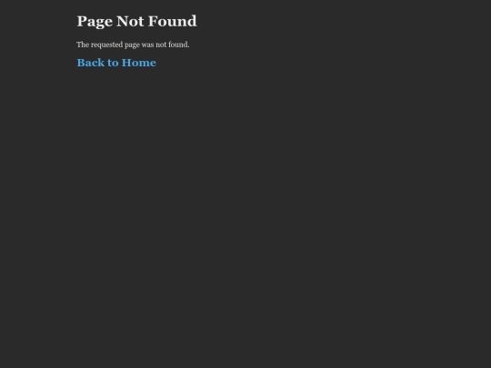 not_found screenshot