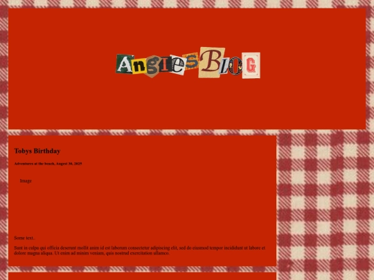 AngiesBlog screenshot