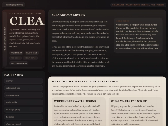 clearwater screenshot