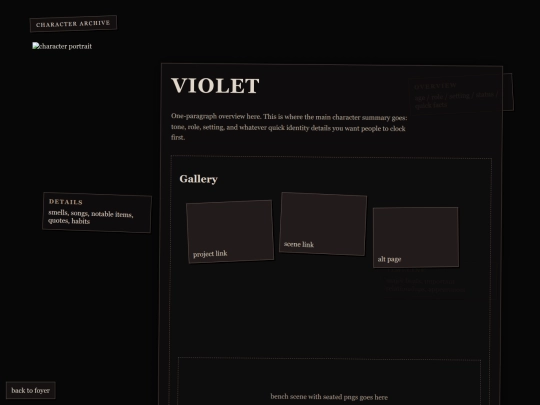 violet screenshot